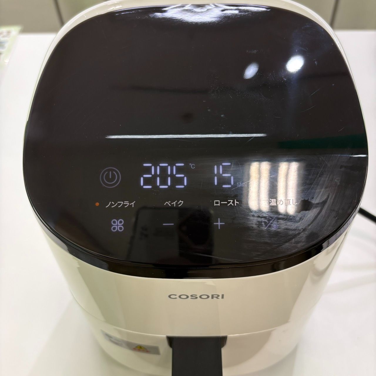 豊】1回のみ使用！COSORI コソリ ノンフライヤー 2L ホワイト CAF