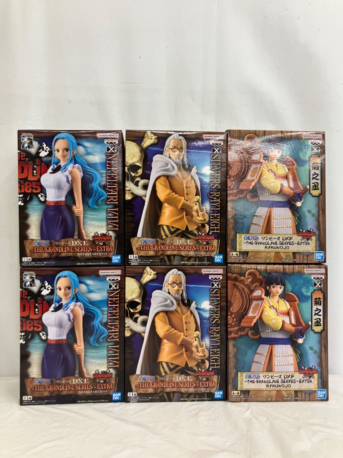 未開封 ONE PIECE ワンピース DXF フィギュア ビビ レイリー 菊之丞 3