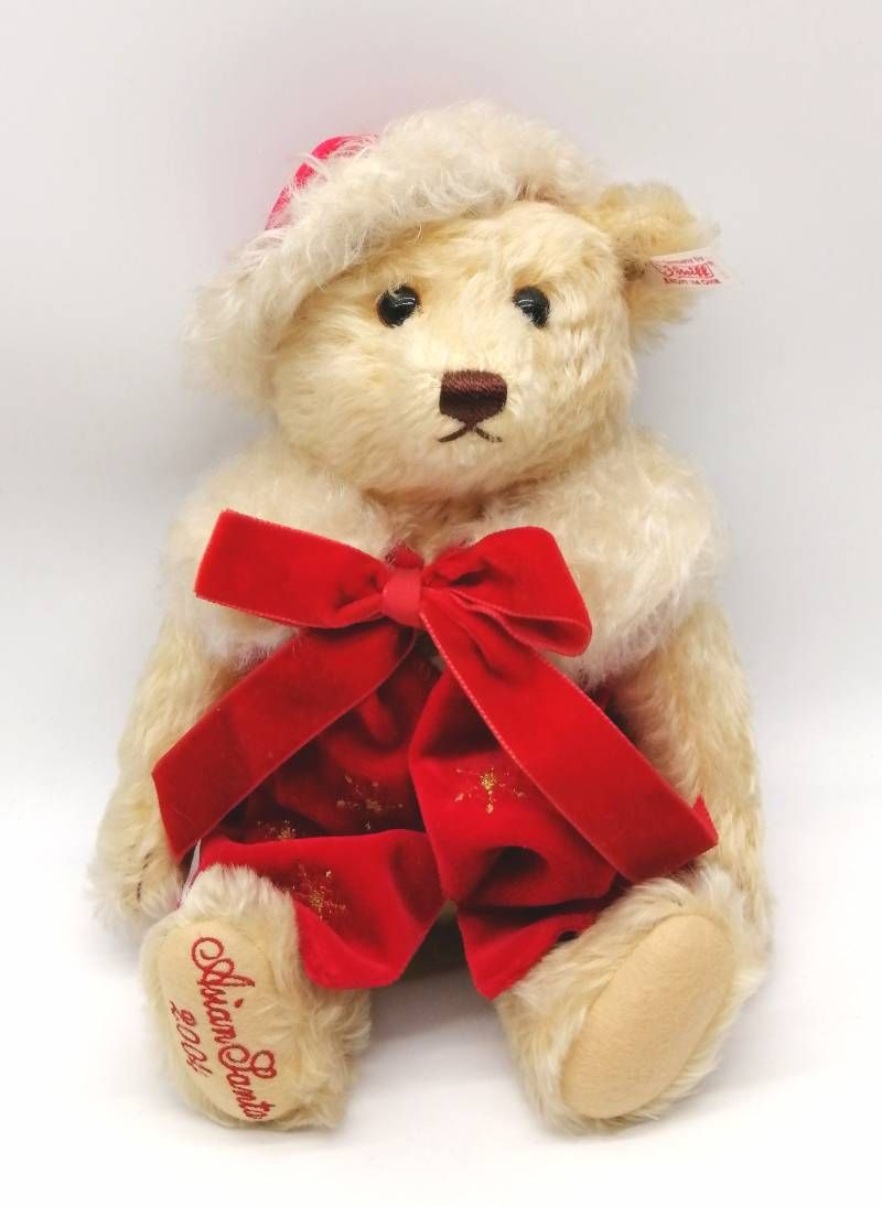 シュタイフ　アジアンサンタ　テディベア2004 美品！シュタイフ アジアンサンタ 2004年 ぬいぐるみ - メルカリ