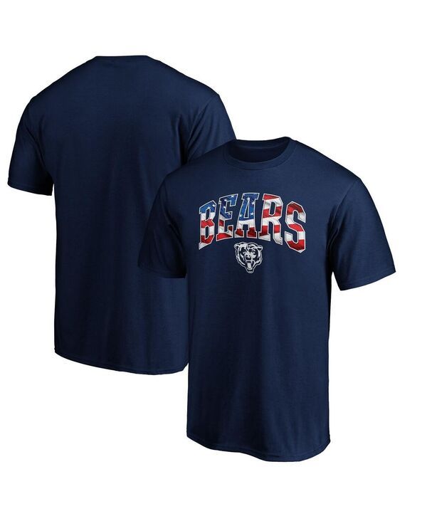 ファナティクス メンズ トップス Tシャツ ロゴ Fanatics Mens Navy Chicago Bears Banner Wave Logo Tshirt Navy ネイビー 9,734円
