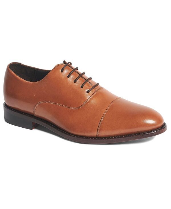 アンソニー ヴィア メンズ シューズ ドレスシューズ オックスフォード キャップ レザー Anthony Veer Mens Clinton CapToe Leather Oxfords Walnut