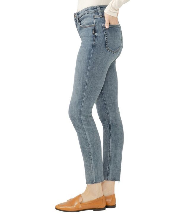 シルバー ジーンズ レディース ボトムス デニムパンツ Silver Jeans Co Womens Most Wanted Mid Rise Skinny Luxe Stretch Jeans El
