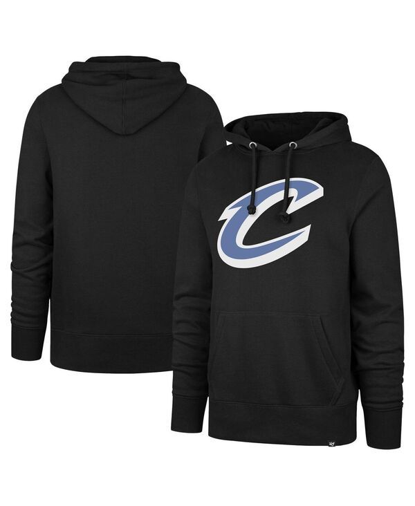 47 ブランド メンズ アウター パーカー・スウェット パーカー 47 Brand Mens Black Cleveland Cavaliers Headline Pullover Hoodie Bl