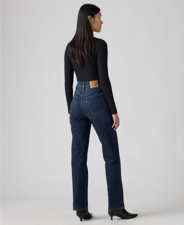 リーバイス レディース ボトムス デニムパンツ ジーンズ Levis Womens Ribcage HighRise StraightLeg Jeans Get Organi