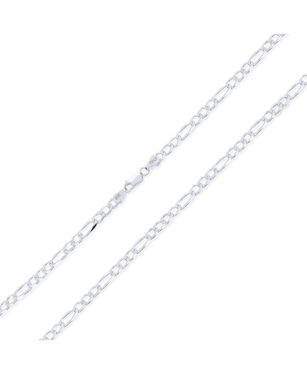 ブリング レディース アクセサリー ネックレス・チョーカー・ペンダントトップ レース Bling Jewelry Solid Strong Medium Size Sterling Silver Fl