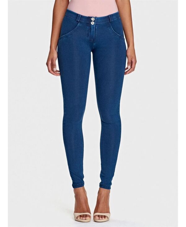 フレッディ レディース ボトムス デニムパンツ デニム ジーンズ Freddy Womens WRUP Denim Mid Rise Jeans Blue ブルー