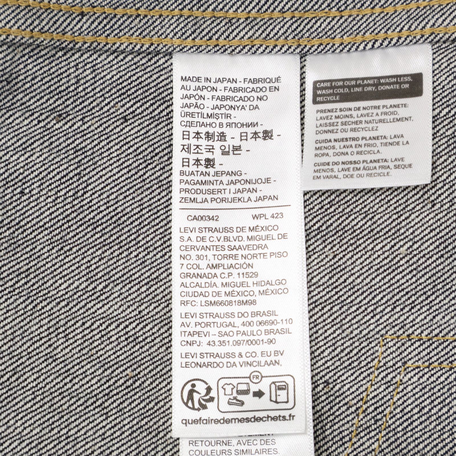 LEVI'S リーバイス 【美品】LVC 0039S-0000 S506XXE 初期型 1944 大戦