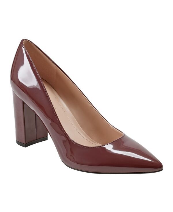 マークフィッシャー レディース シューズ パンプス ヒール Marc Fisher Womens Viviene SlipOn Block Heel Dress Pumps Dark Red Pate
