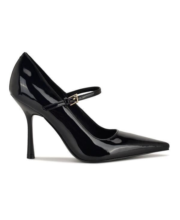 ナインウェスト レディース シューズ パンプス Nine West Womens Jinnie Mary Jane Stiletto Pumps Black Patent ブラック