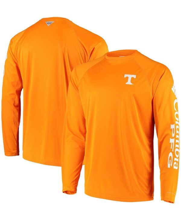コロンビア メンズ トップス Tシャツ Columbia Mens PFG Tennessee Orange Tennessee Volunteers Terminal Tackle OmniShad