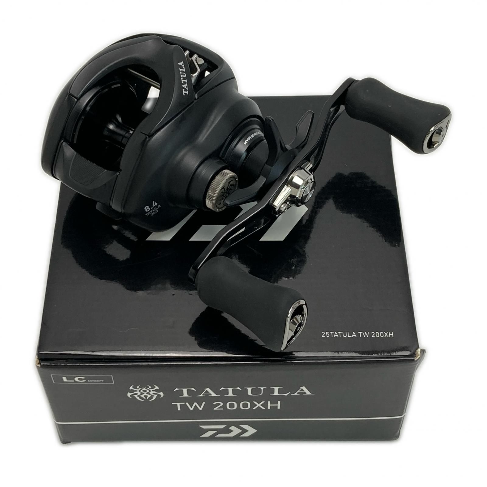 DAIWA ダイワ 25タトゥーラ TW 200XH 630172 ベイトリール 箱付き