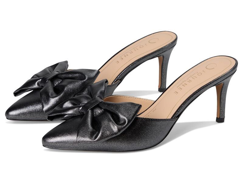 ジュルネ コレクション レディース シューズ ヒール Journee Collection Tiarra BlackSparkle ブラック