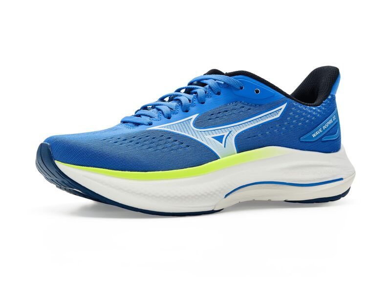 ミズノ レディース シューズ スニーカー Mizuno Wave Inspire 22 UltramarineWhi
