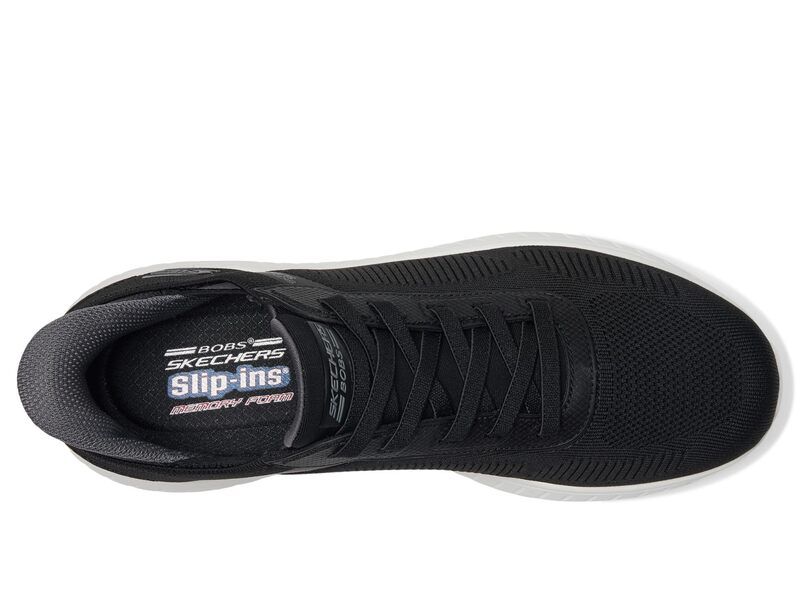 スケッチャーズ メンズ シューズ スニーカー BOBS from SKECHERS Hands Free SlipInsquad Chaos Solid Step BlackWhite ホワイト スケッチャーズ メンズ シューズ スニーカー BOBS from SKECHERS Hands Free SlipInsquad Chaos Solid Step BlackWhite ホワイト