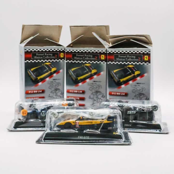 中古 Ferrari Racing Minicar Collection 2 フェラーリ ミニカー 3台