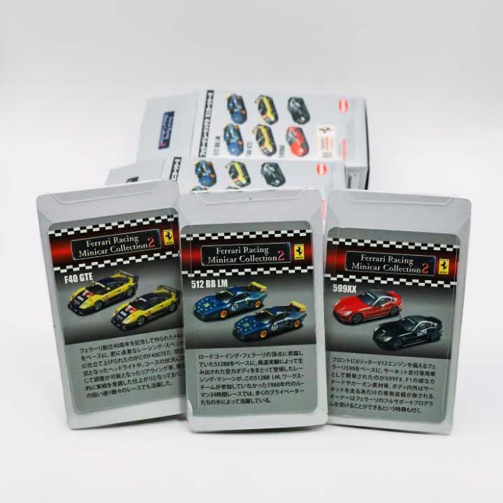 中古 Ferrari Racing Minicar Collection 2 フェラーリ ミニカー 3台