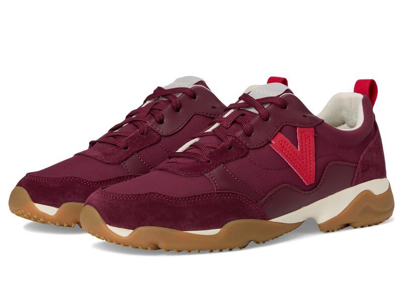 バイオニック レディース シューズ スニーカー VIONIC Walk Slim Glide Walking Shoes Cherry Jubilee