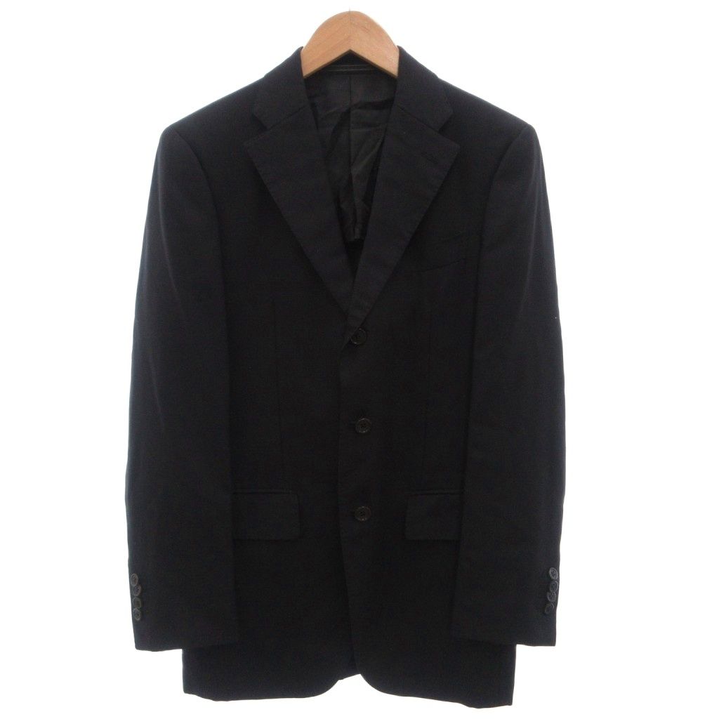 イージーバイゼニア EZ by Zegna テーラードジャケット 46R 黒