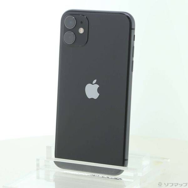 ソフマップ 〔中古品〕 iPhone11 256GB ブラック MWM72J／A SIMフリー【295】