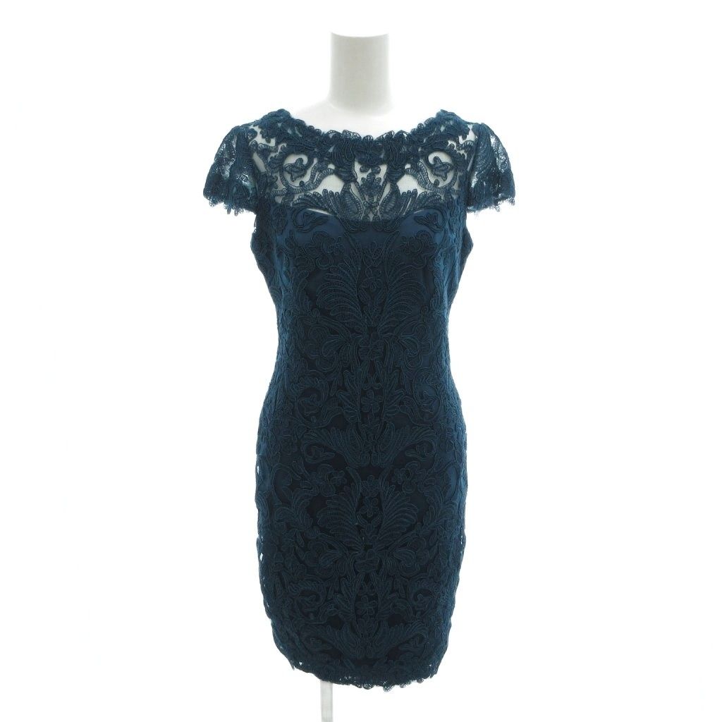 タダシショージ TADASHI SHOJI PETITE コードレース ミディアムドレス