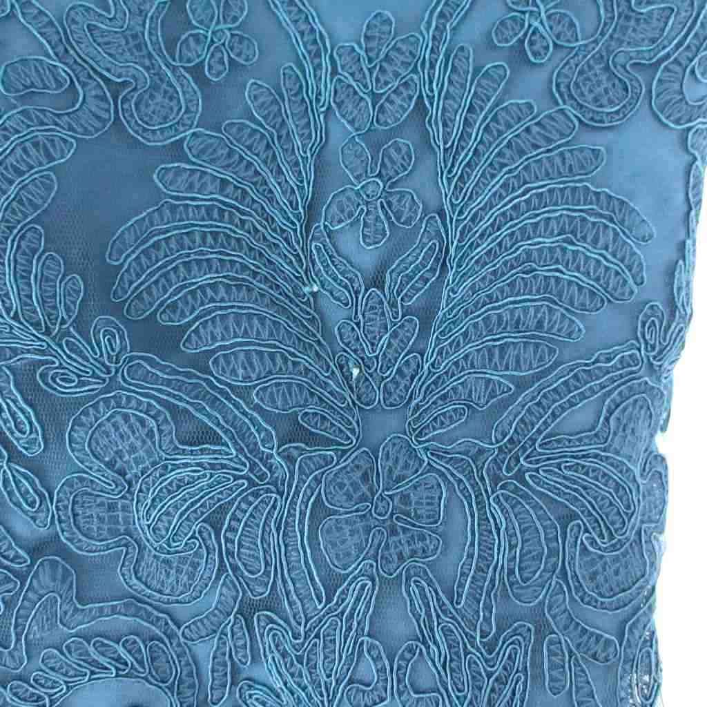 タダシショージ TADASHI SHOJI PETITE コードレース ミディアムドレス