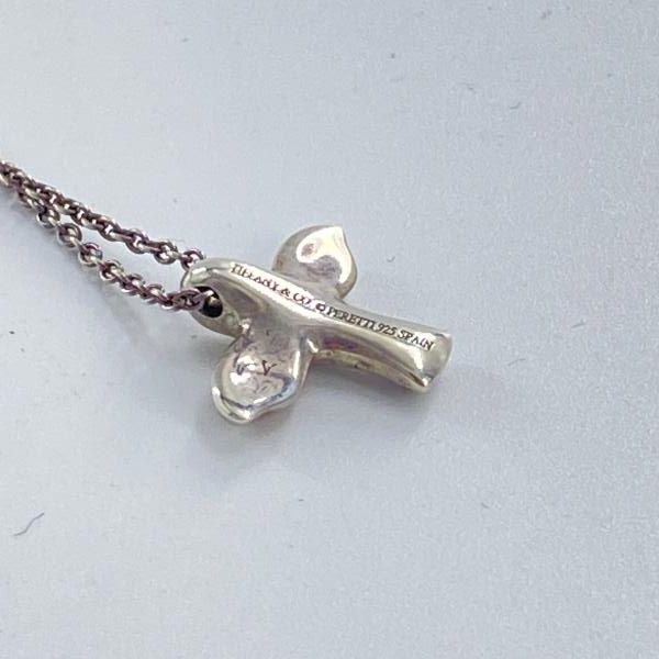 中古】Tiffany バードクロスネックレス シルバー ティファニー 925[10