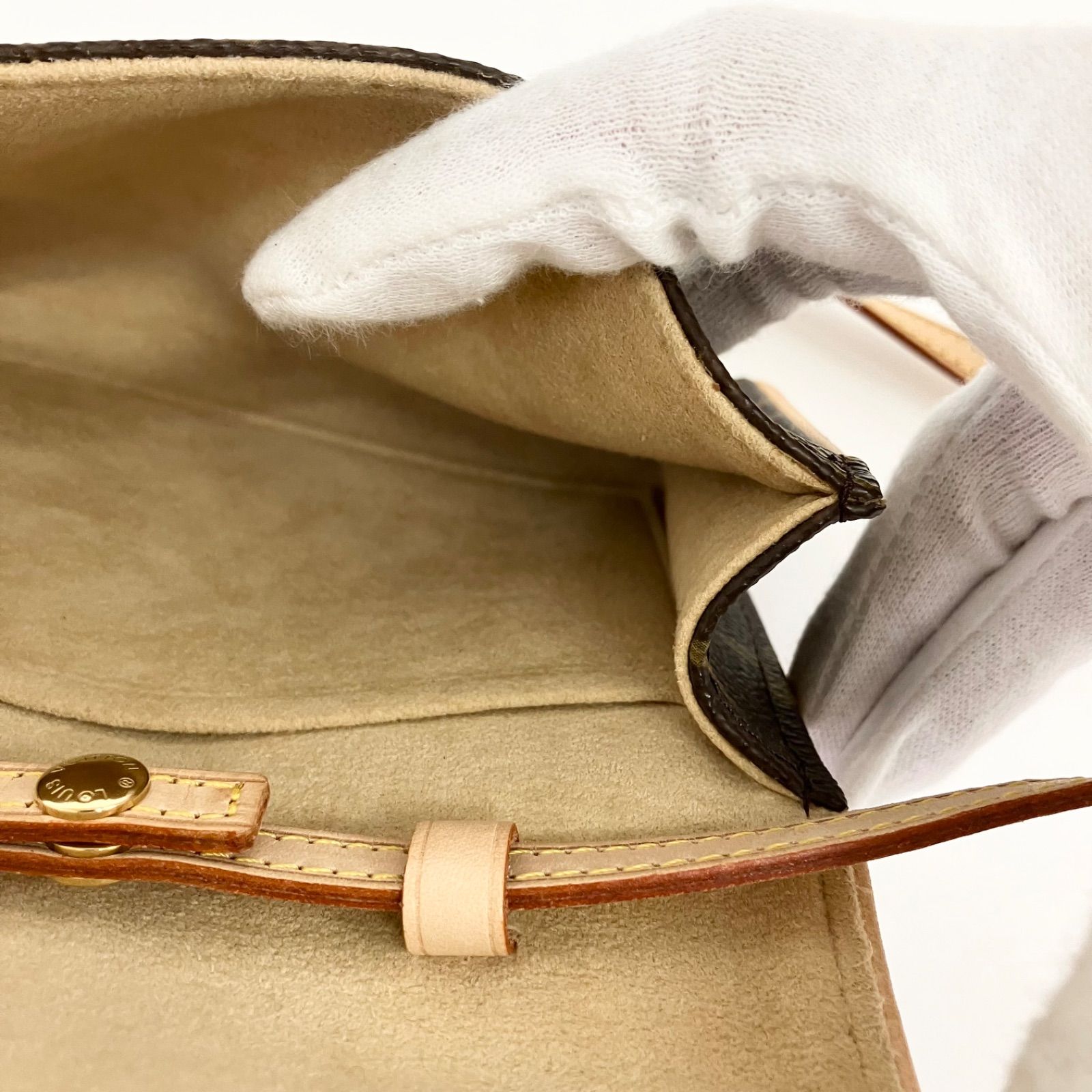 【美品】ルイヴィトン モノグラム ポシェットツイン GM ショルダーバッグ LOUIS VUITTON ルイヴィトン モノグラム ポシェット ツイン ショルダー