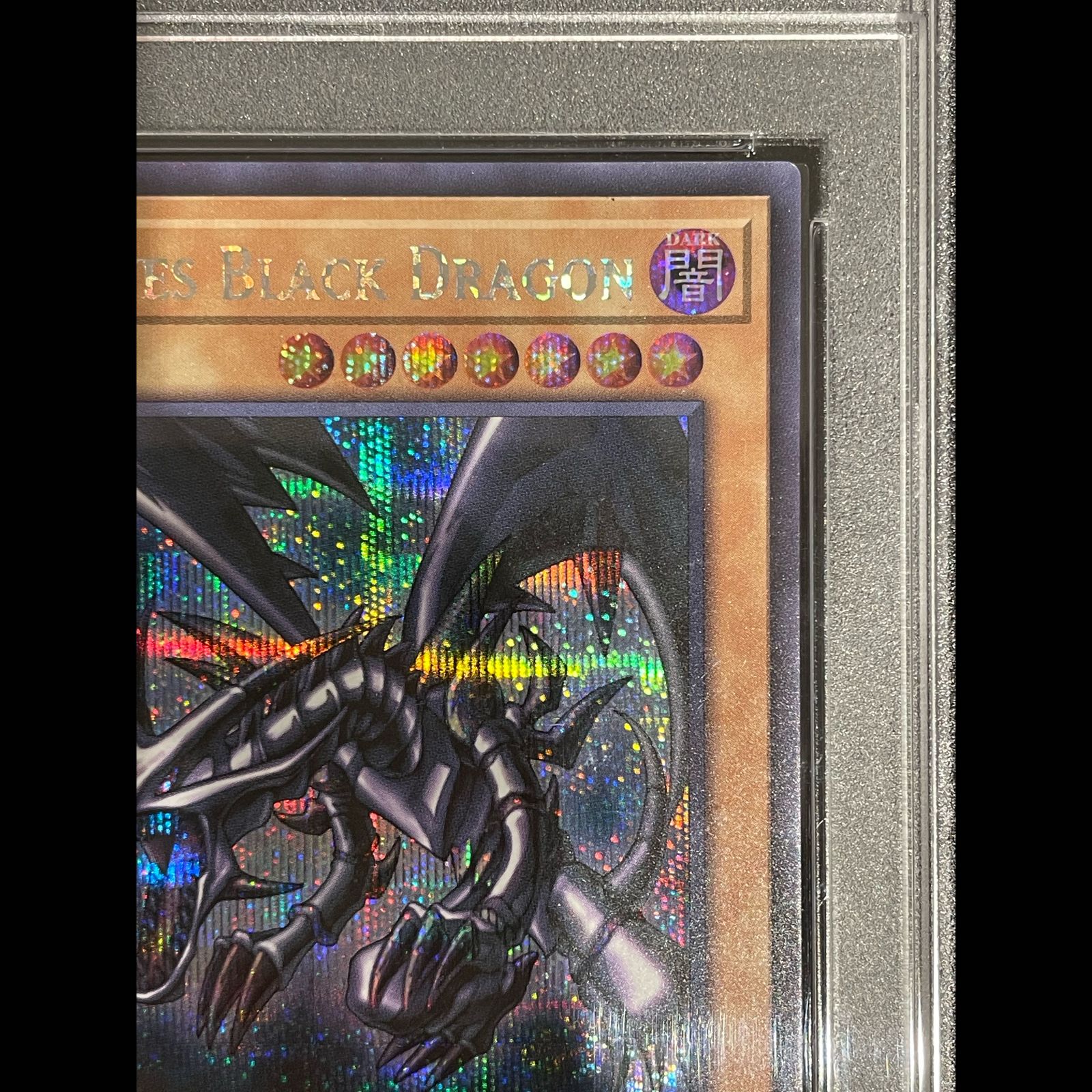 PSA10】真紅眼の黒竜 (英語版/ナイキロゴ) [シークレット] {NKC1-EN002