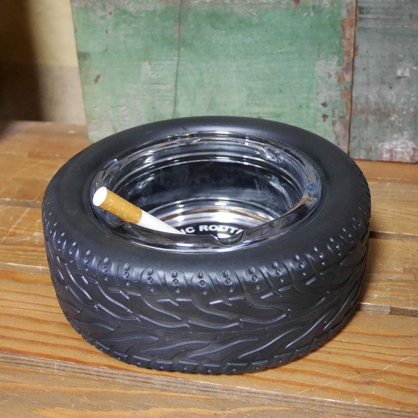 ROUTE66 タイヤアッシュトレイ 卓上灰皿 ルート66 TIRE ASHTRAY - メルカリ