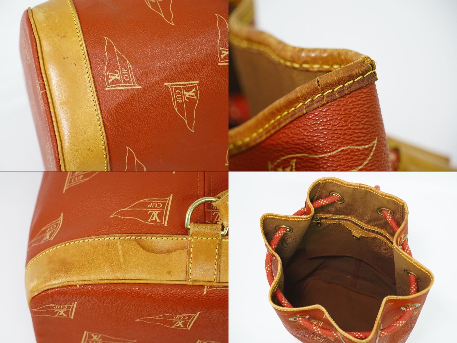本物 ルイヴィトン LOUIS VUITTON LV サン トロペ 1995年 LV CUP 限定