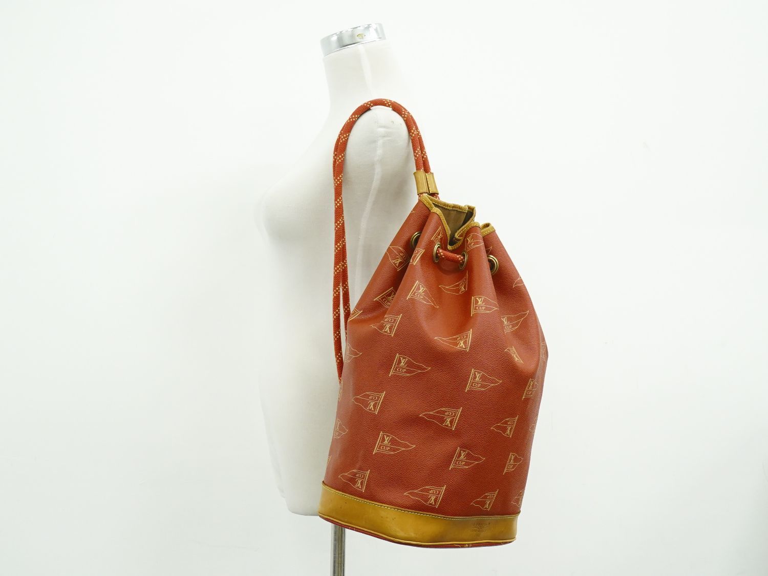 本物 ルイヴィトン LOUIS VUITTON LV サン トロペ 1995年 LV CUP 限定