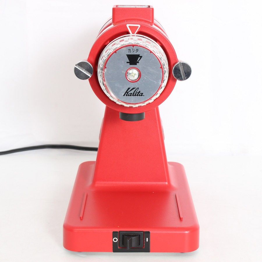 美品】カリタ ナイスカットG KH-100 レッド/ブラック 蔦屋家電モデル