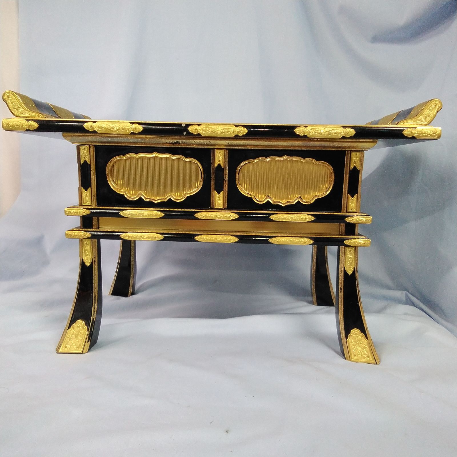 仏具上等金箔 金具打 中京型経机 16号 幅48cm 中古保管品Y942 - メルカリ