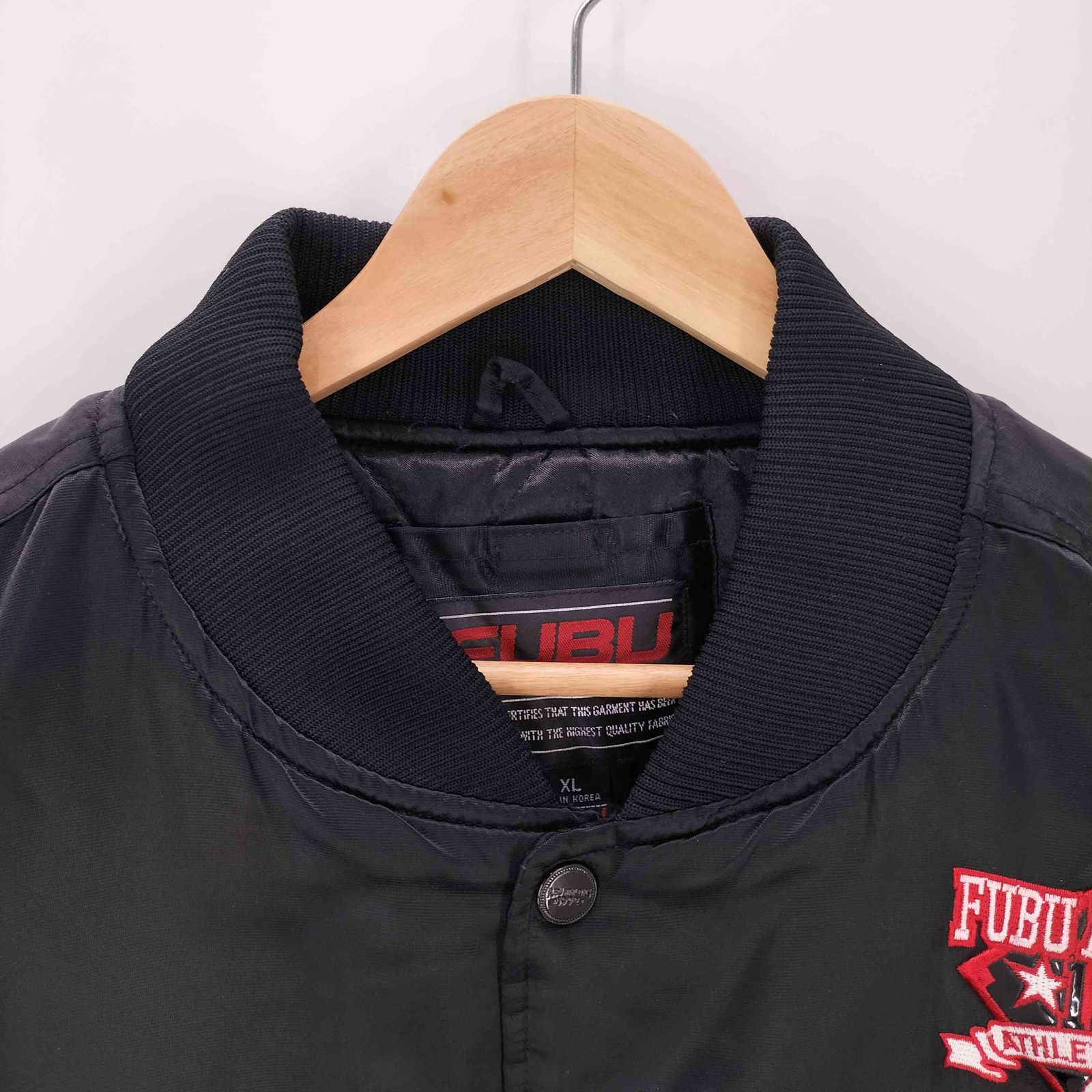 フブ FUBU 90-00S OLD USA ナンバリング 05 ワッペン ナイロン バー