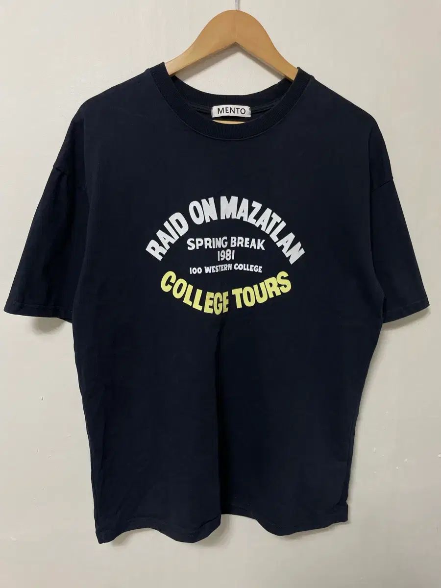 95-100 MENTO ルーズフィット 半袖Tシャツ 正規品