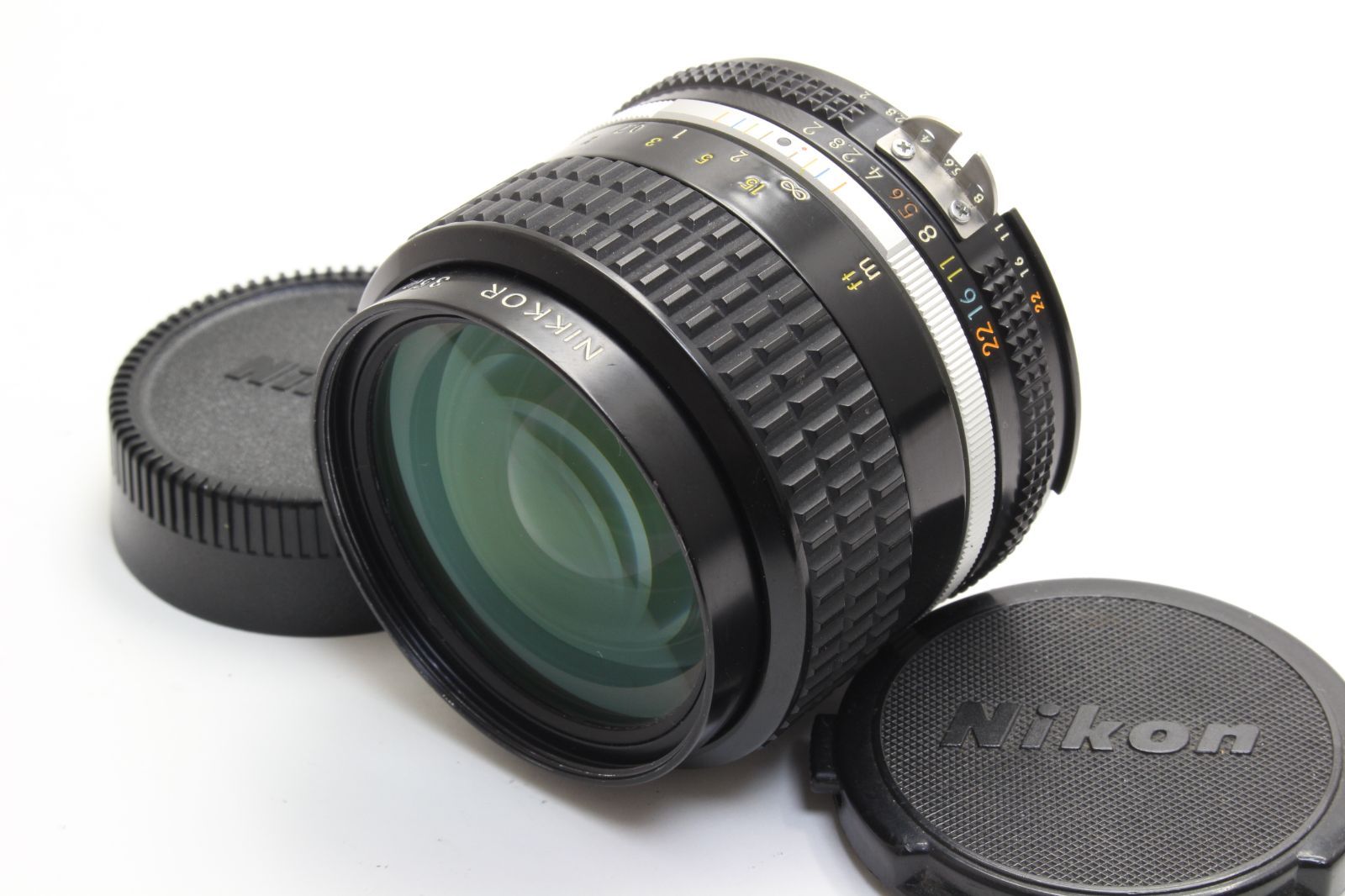 B (並品) Nikon ニコン AI-S NIKKOR 35mm F2 初期不良返品無料 6-128