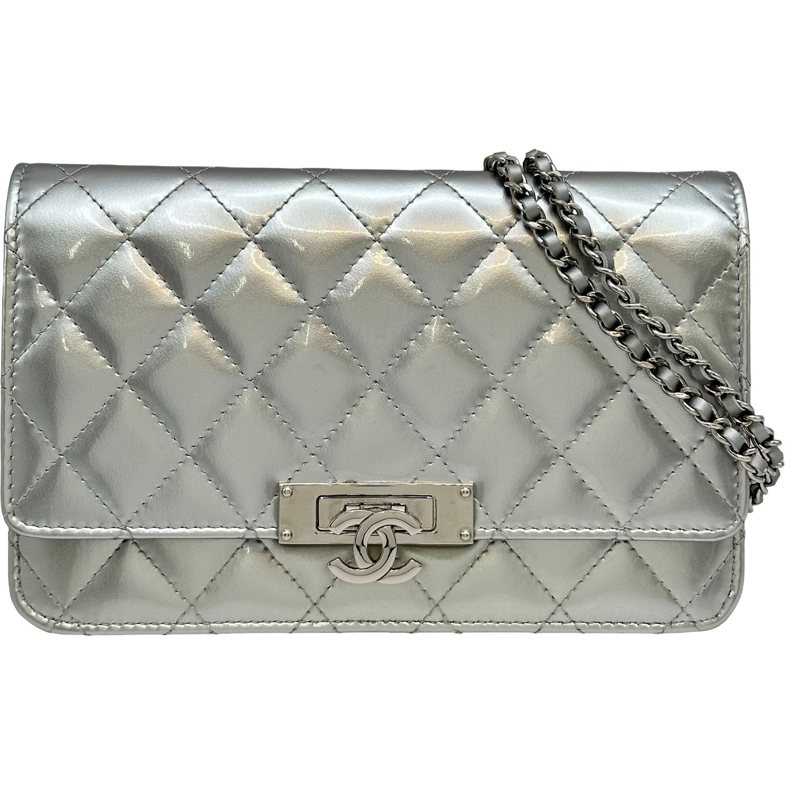 シャネル CHANEL ココロック チェーンウォレット A80766 22番台