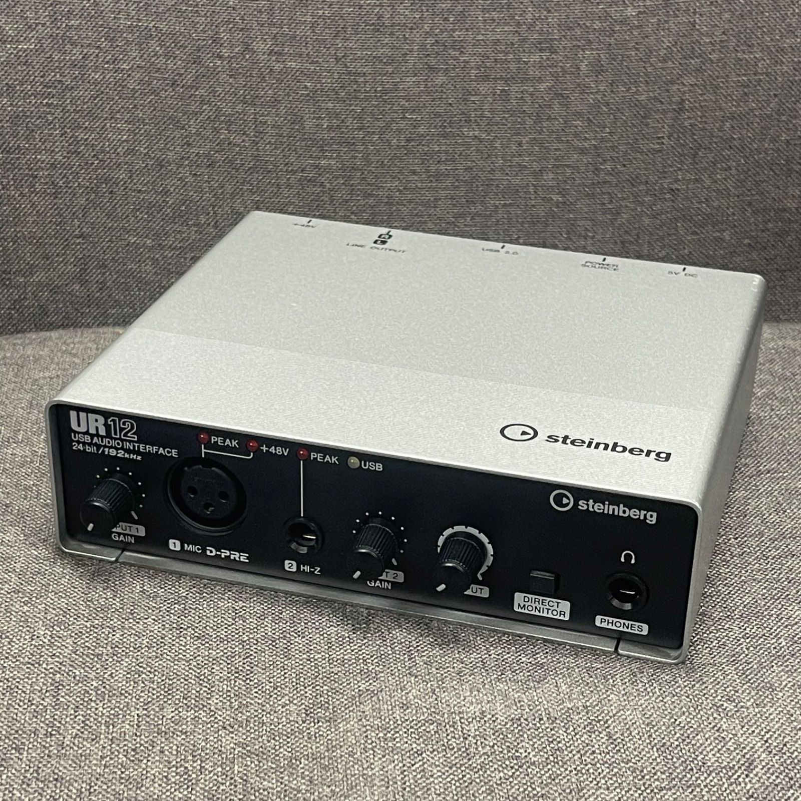 steinberg UR44 オーディオインターフェイス【ジャンク】 NPA】ジャンク steinberg UR12 スタインバーグ オーディオ
