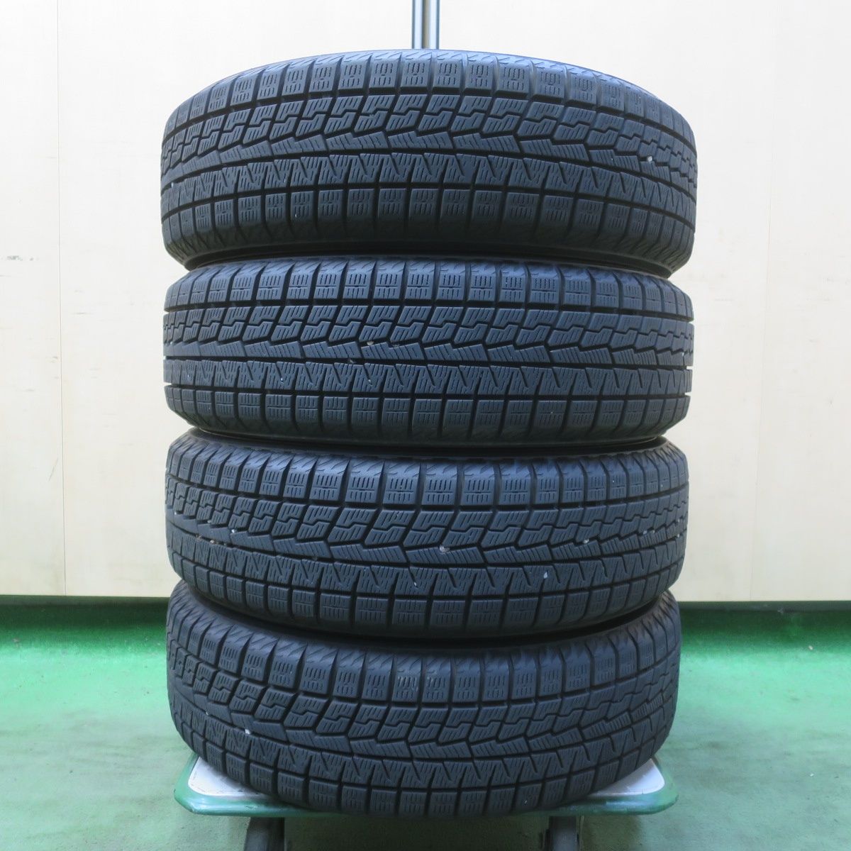 バリ溝！22年！9分◎スタッドレス 155/65R14 ヨコハマ アイスガード
