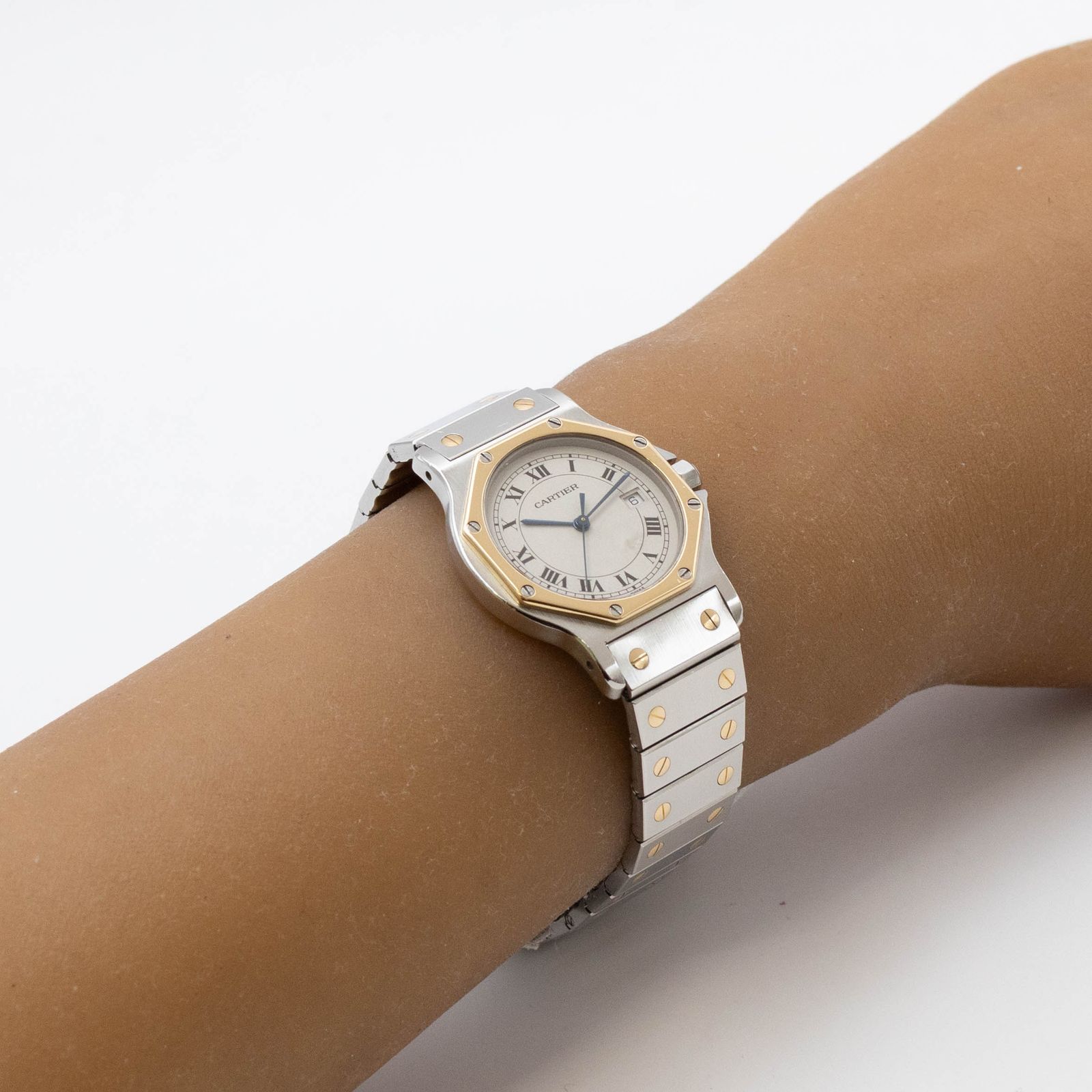 箱・保証書付き】 カルティエ Cartier サントス オクタゴン W2001583