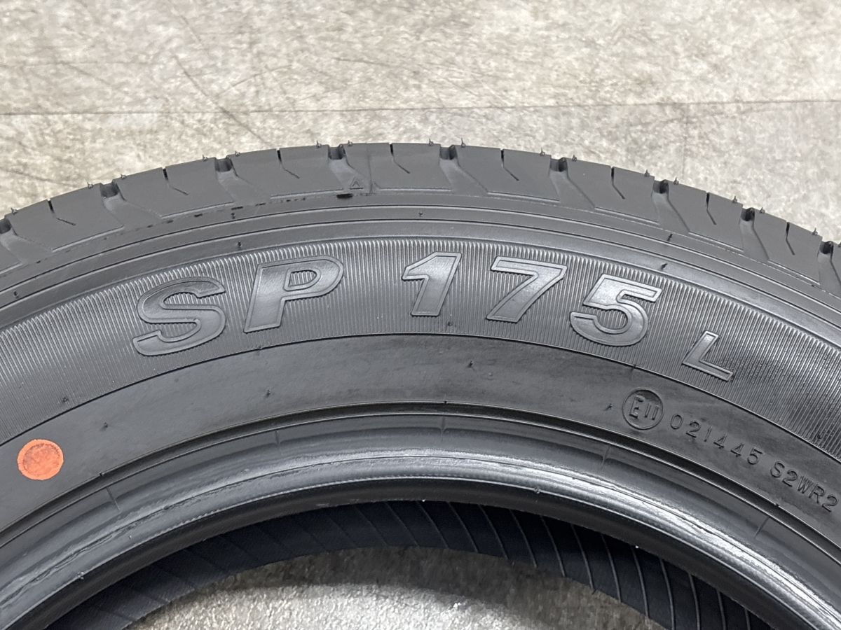 2026年製 新車外し品】ダンロップ SP175L 155/80R14 LT 4本セット プロ