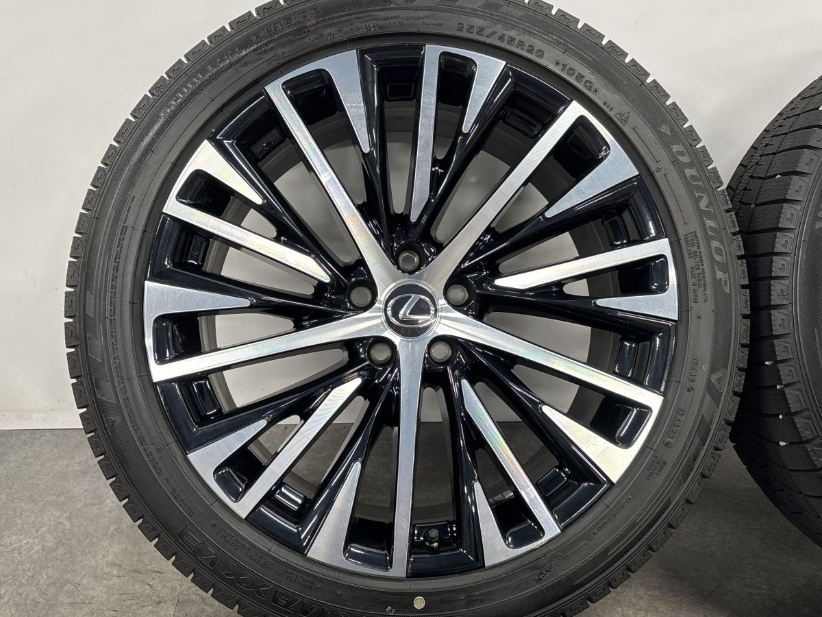 純正品】レクサス RZ 純正 20in 8J+35 9.5J+35 PCD114.3 ダンロップ