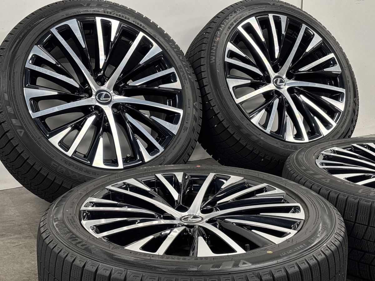純正品】レクサス RZ 純正 20in 8J+35 9.5J+35 PCD114.3 ダンロップ