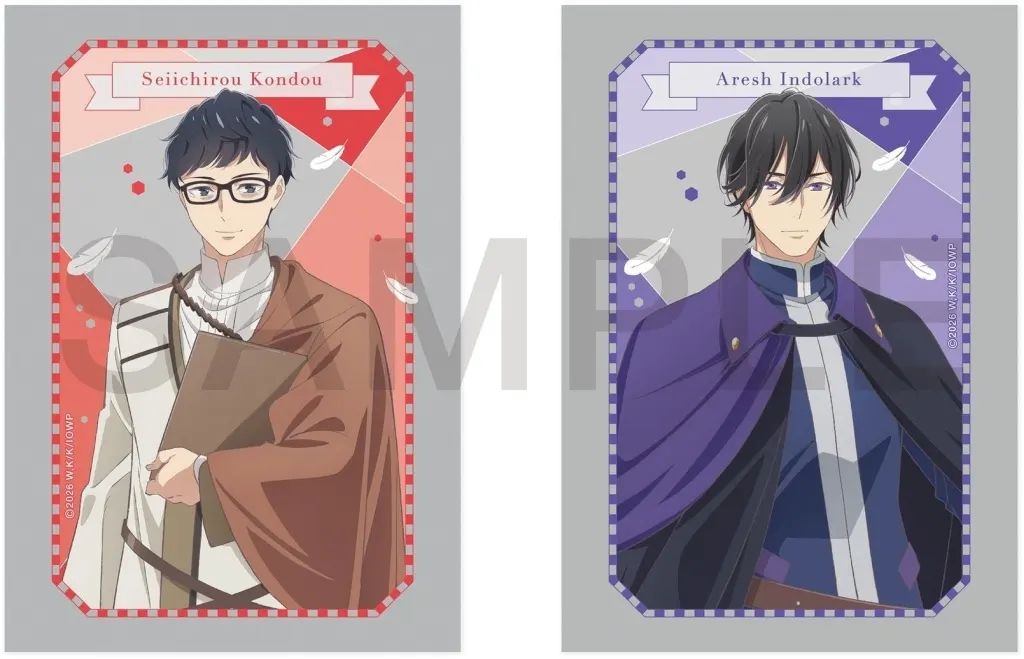 新品】キャラカード 近藤誠一郎＆アレシュ・インドラーク ブロマイド