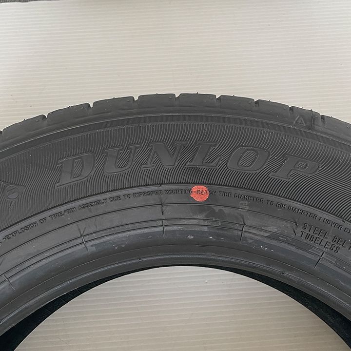 0T26404]【2025年製 新車外し バリ溝】サマータイヤ 175/70R14 DUNLOP