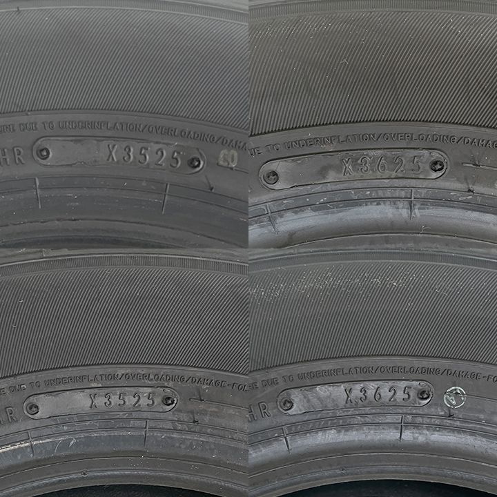 0T26404]【2025年製 新車外し バリ溝】サマータイヤ 175/70R14 DUNLOP