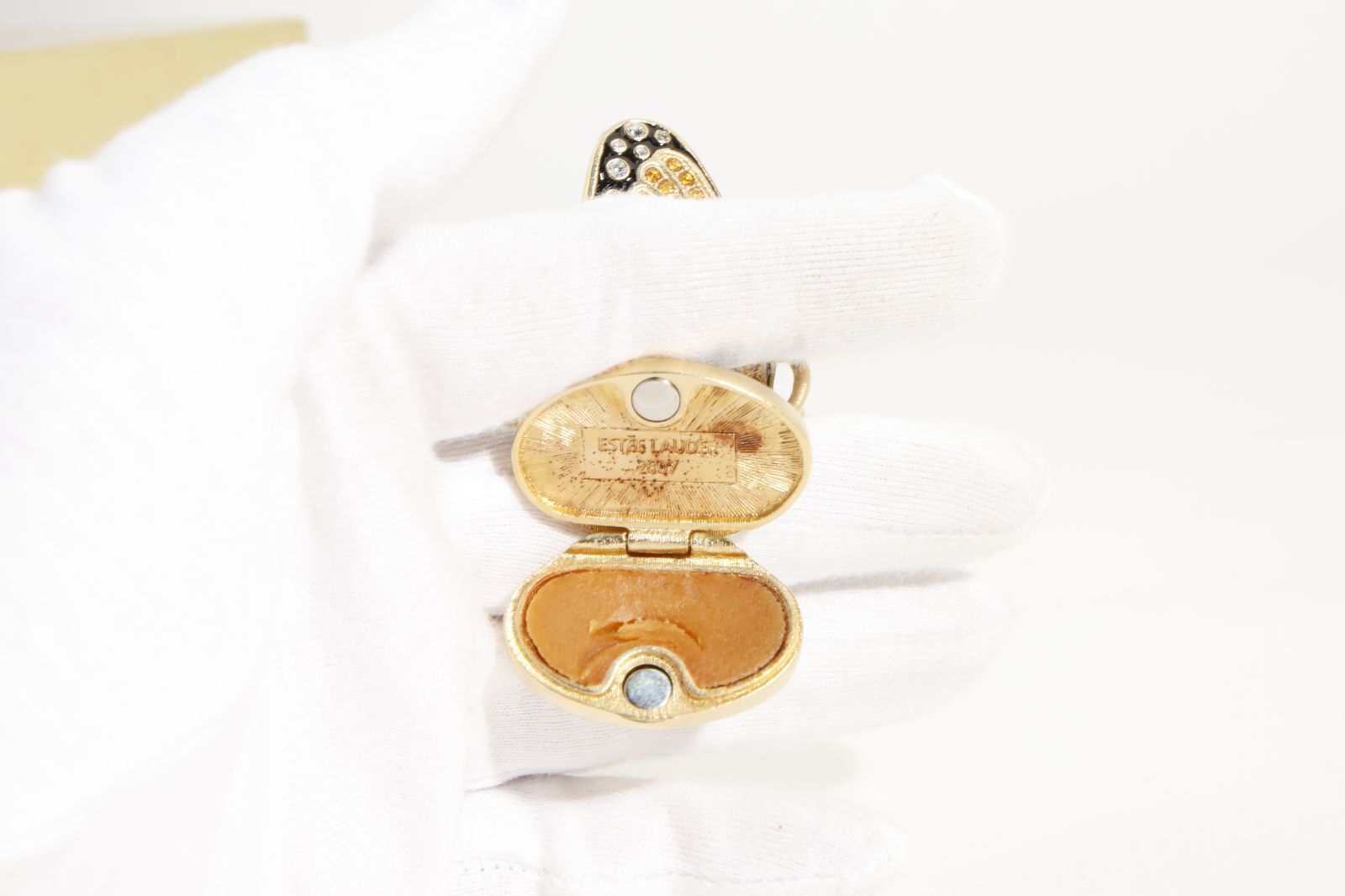 Bf2743 ESTEE LAUDER エスティローダー 練り香水 バタフライ