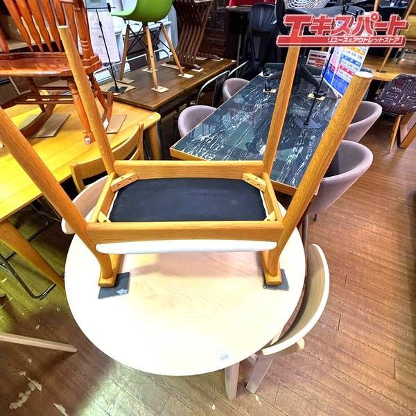 ✨美品✨ 飛騨産業 キツツキ ポーチェア KZ290A ハイタイプ スツール 飛騨産業 Po Chair ポーチェア サイドチェア KZ290A XX キツツキマーク