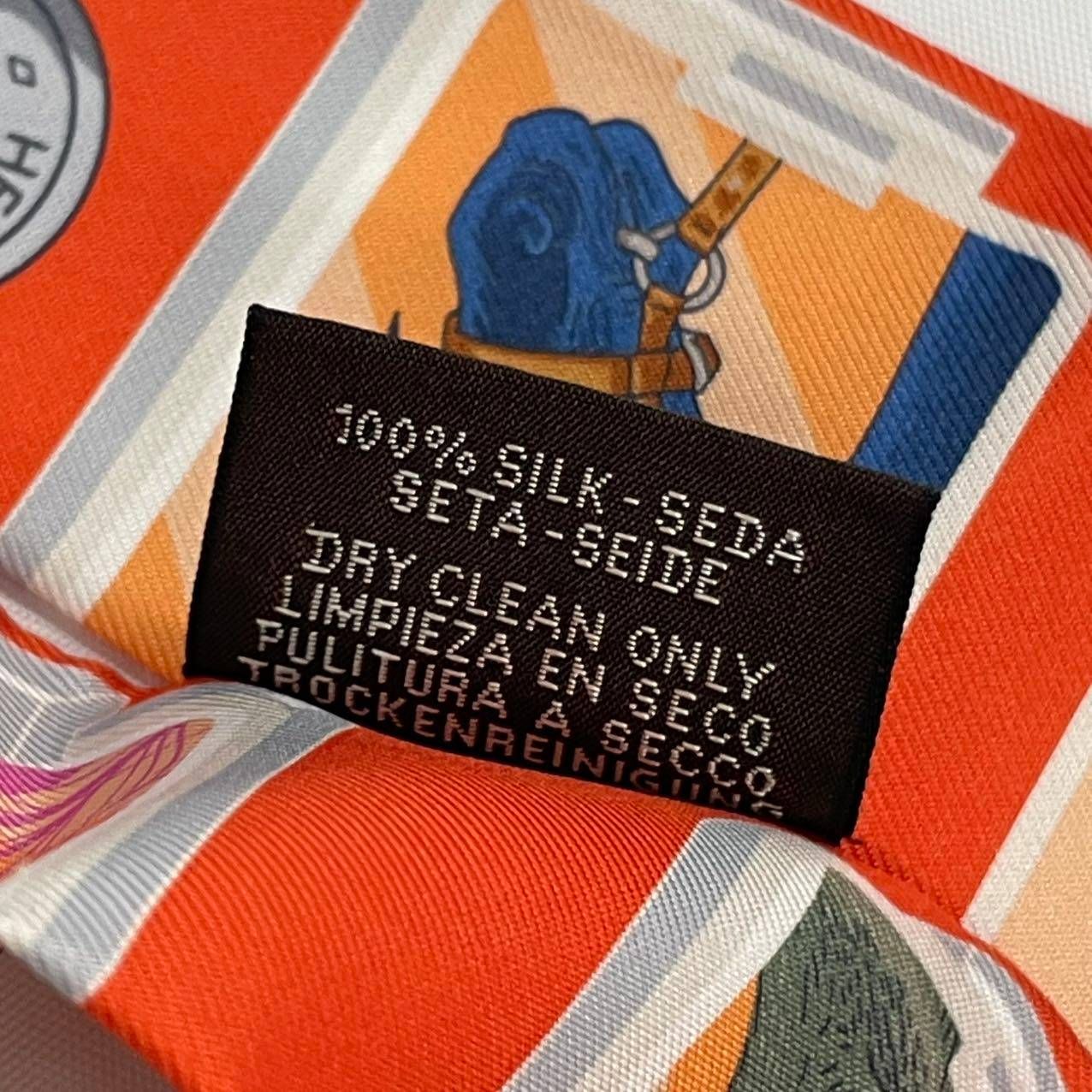 極美品 HERMES エルメス 2023秋冬 スカーフ ツイリー シルク HERMES