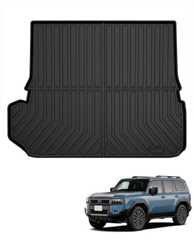 新型 ランクル ランドクルーザー 250系 トランクマット 7人乗り GDJ250W TRJ250W ZX VX 2024年4月?現行 3D立体 ラゲッジマット TPE素材 防水 滑り防止 耐汚れ 取付簡単 カスタムパーツ 車種専用設計 (ランクル ランドts